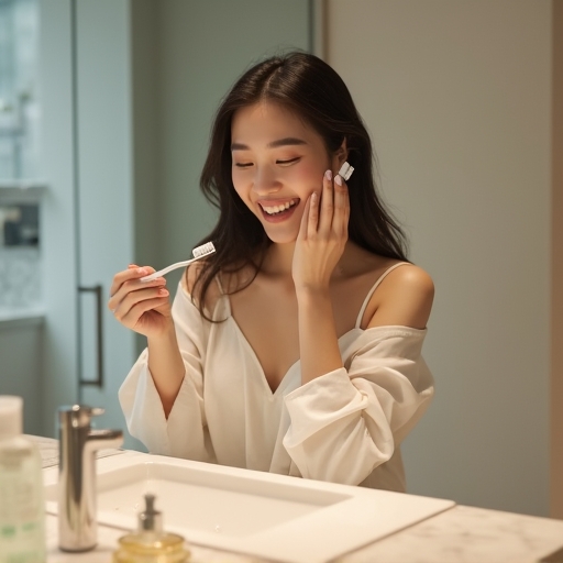 เปลี่ยนการแปรงฟันธรรมดา สู่การยกระดับความงาม (Beauty Routine) ในทุกเช้าBeauty Routine, ยกระดับความงาม, ยาสีฟันพรีเมียม